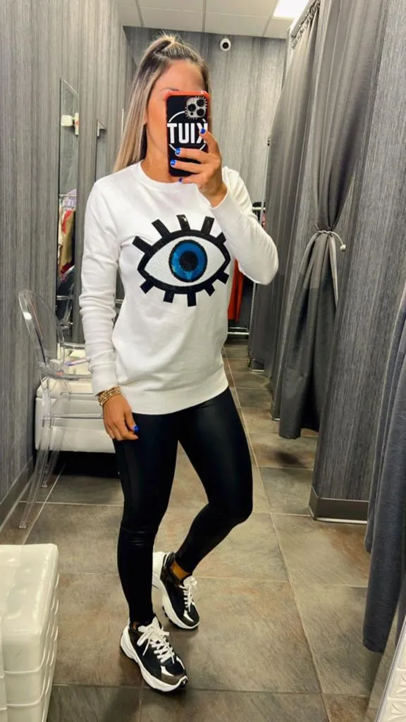 4227 High waist Leather leggings