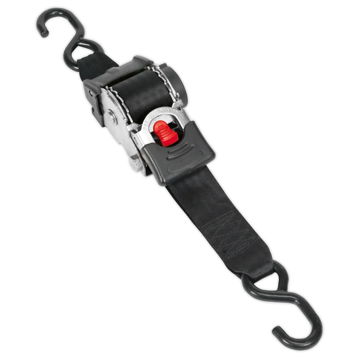 Auto Retractable Ratchet Tie Down 50mm x 3m