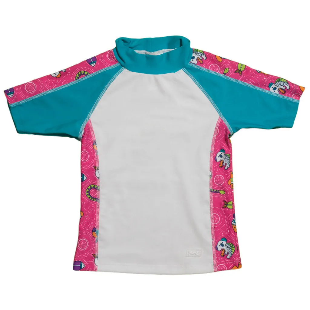 BANZ&reg; Girls Short Sleeve Rash Top