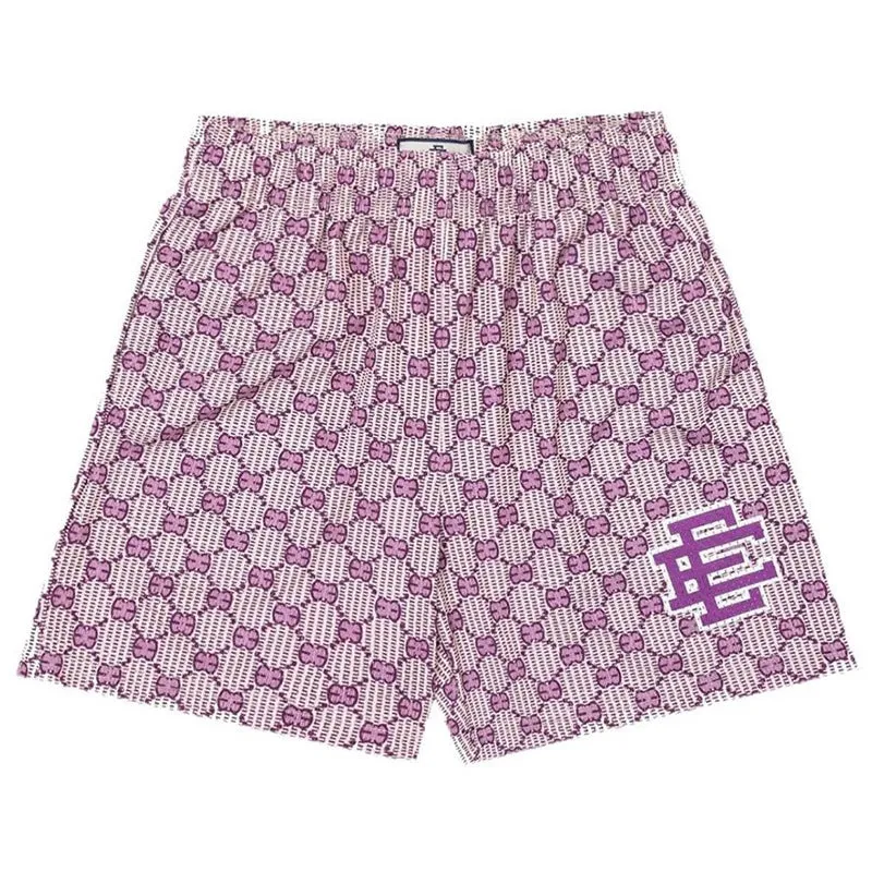 Brandon - Men's Gym Shorts - Floral Print Mesh Basketball Beachwear