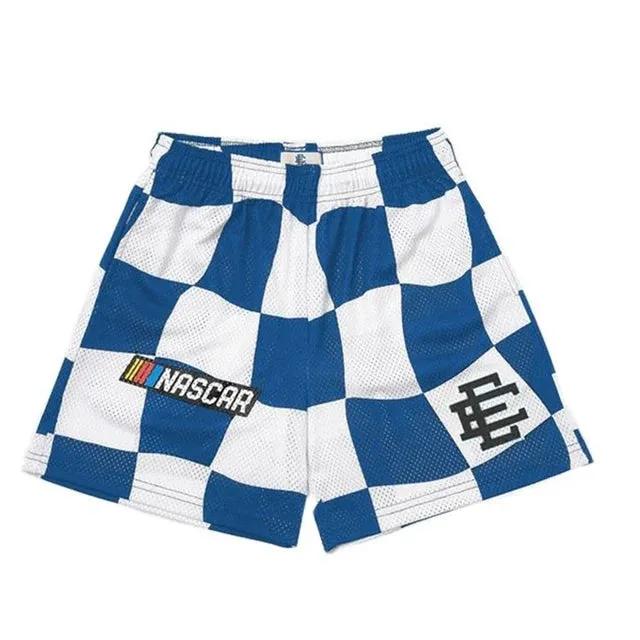 Brandon - Men's Gym Shorts - Floral Print Mesh Basketball Beachwear