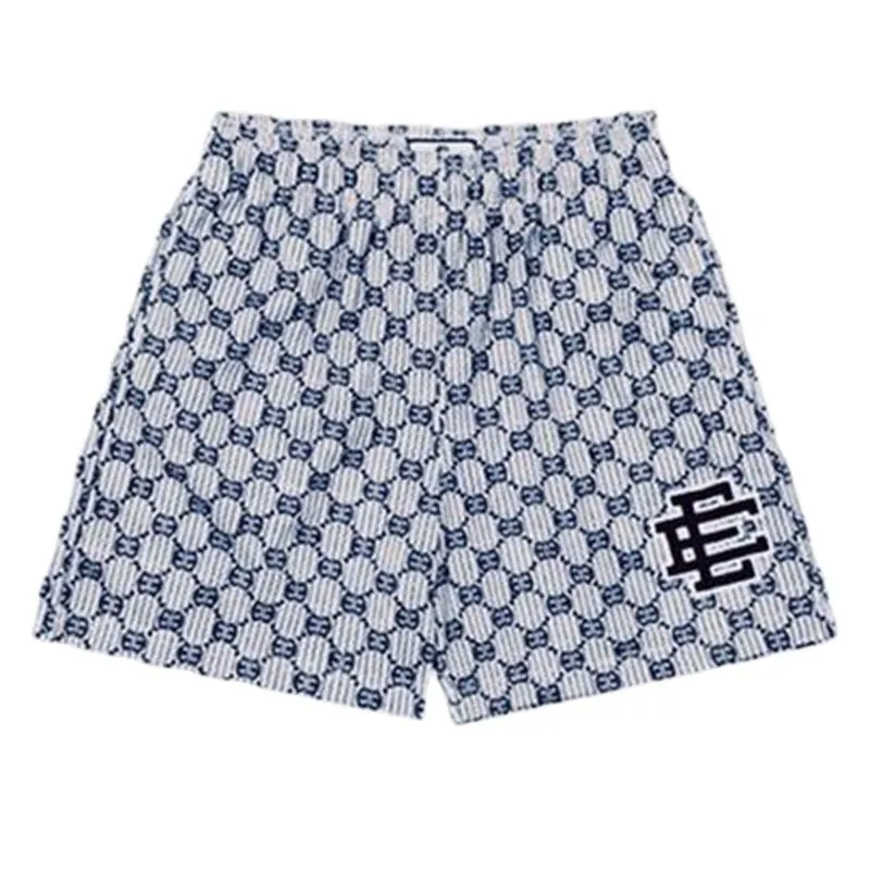 Brandon - Men's Gym Shorts - Floral Print Mesh Basketball Beachwear