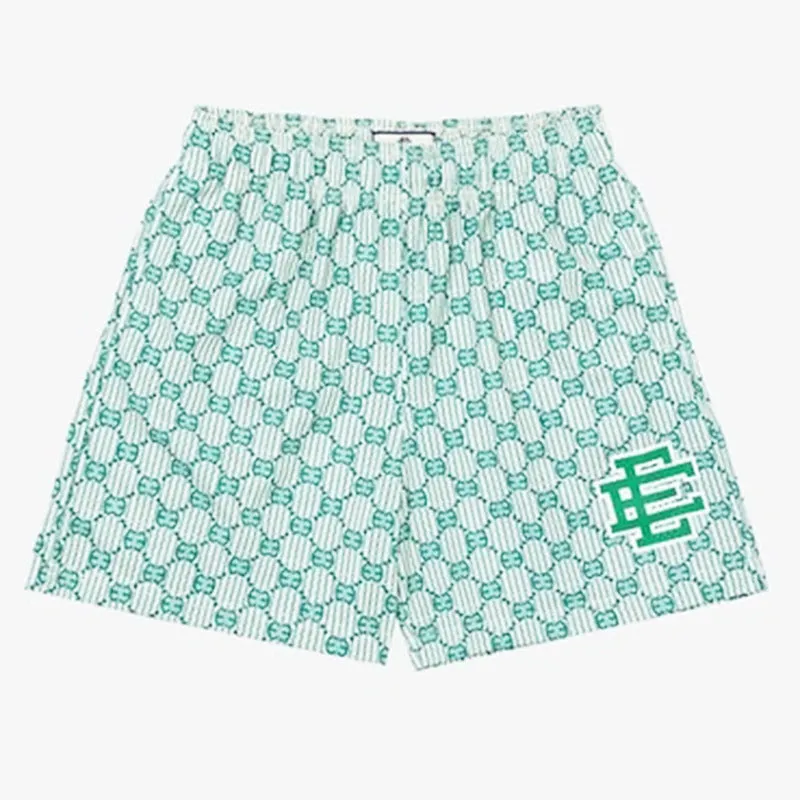 Brandon - Men's Gym Shorts - Floral Print Mesh Basketball Beachwear