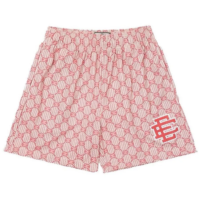 Brandon - Men's Gym Shorts - Floral Print Mesh Basketball Beachwear