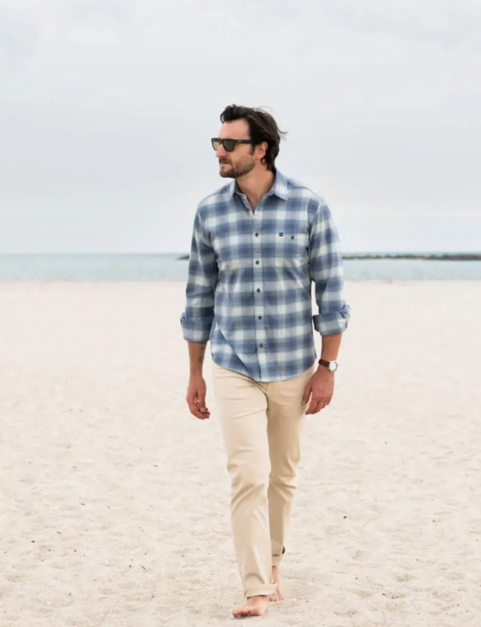 Broadmarsh Flannel Shirt Fern