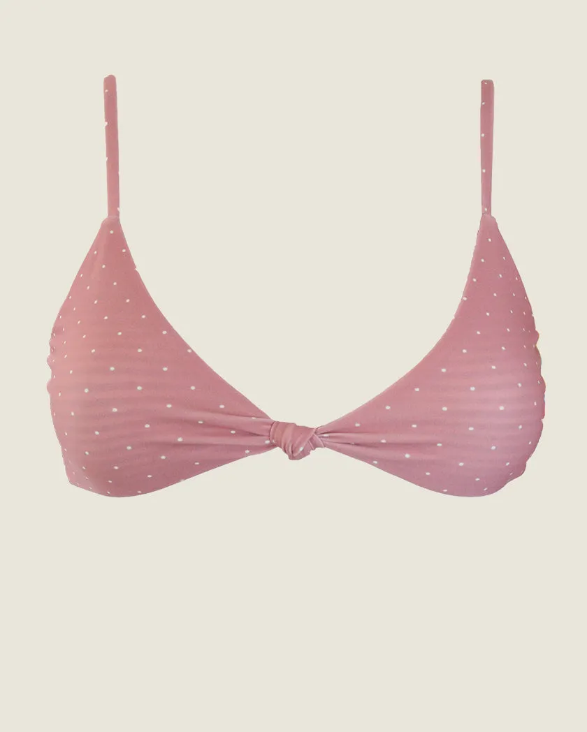 CATALINA TOP | Selita Polka Mauve