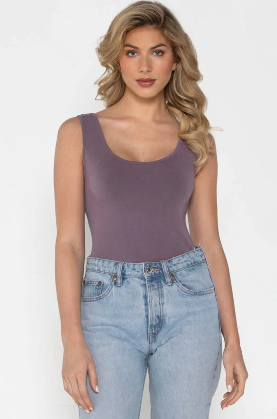 C'EST MOI BAMBOO SHORT TANK*