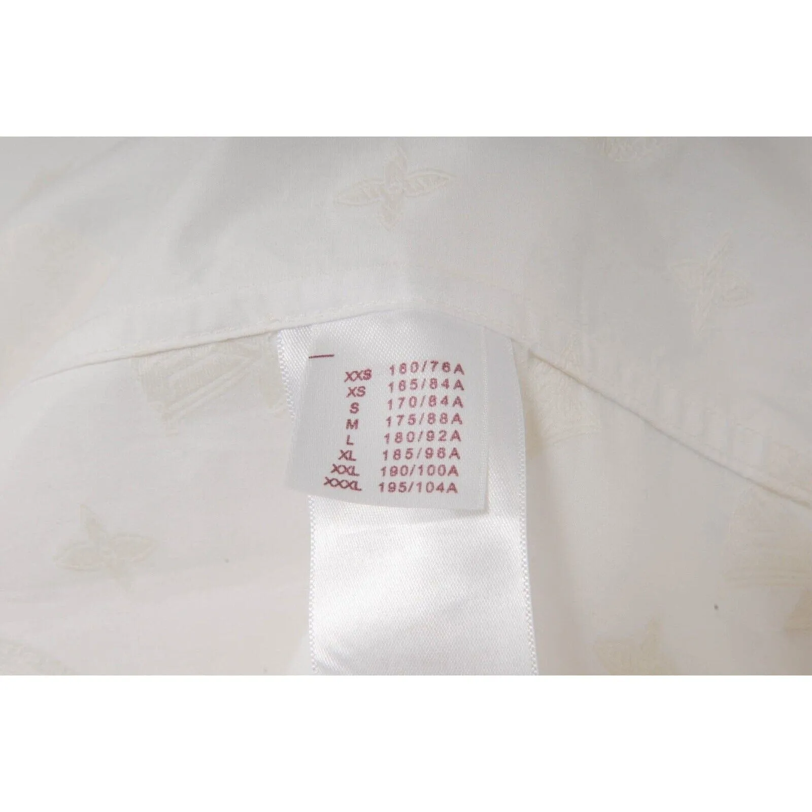 Christopher Nemeth Button Down Shirt White Logo Monogram