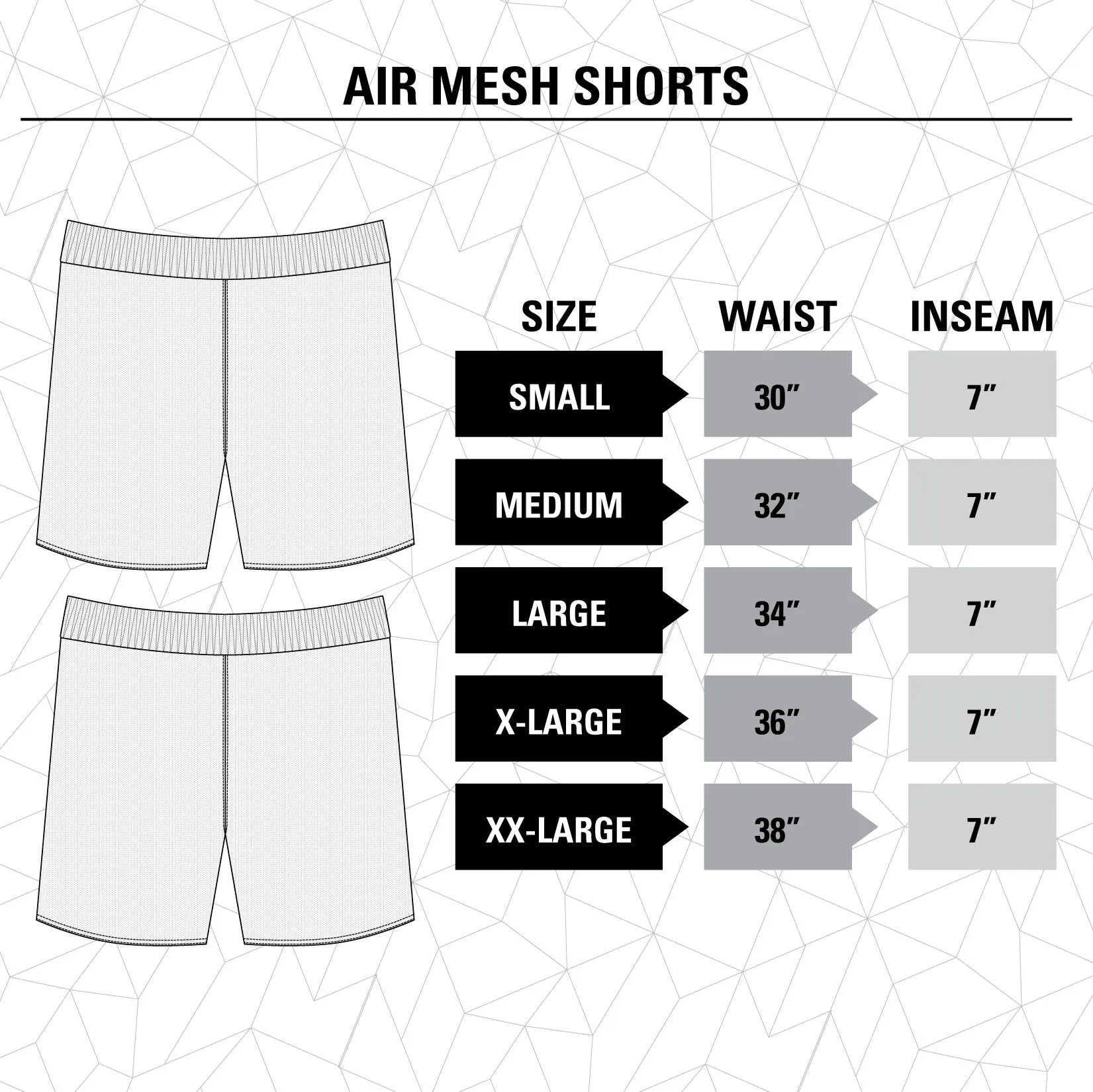Colorado Avalanche Air Mesh Shorts for Men
