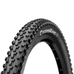 Continental Cross King Mountain Bike Wire Bead Tyre - 27.5 x 2.00 - Black/Black