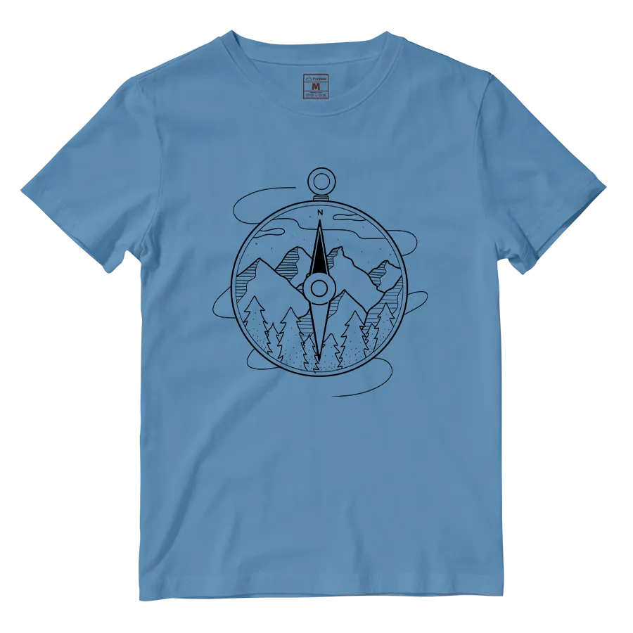 Cotton Shirt: String Compass
