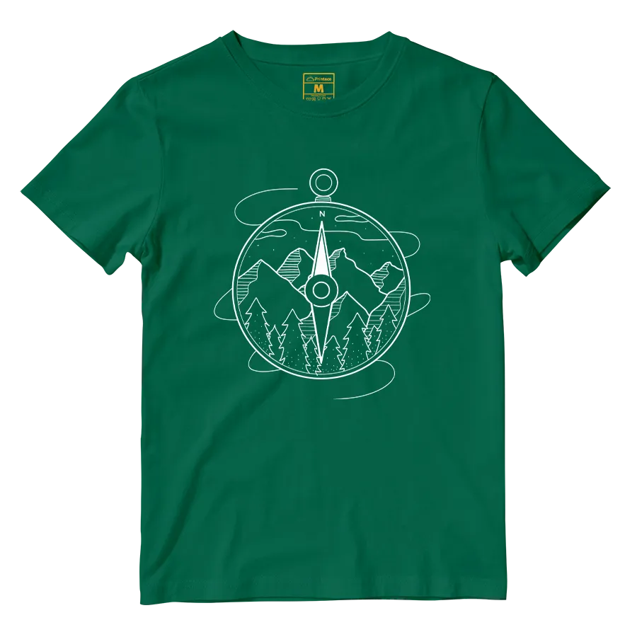 Cotton Shirt: String Compass