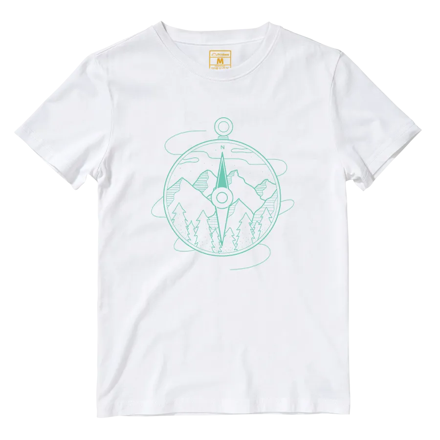Cotton Shirt: String Compass
