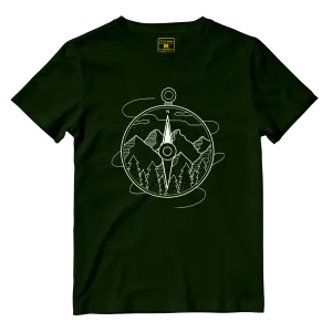Cotton Shirt: String Compass