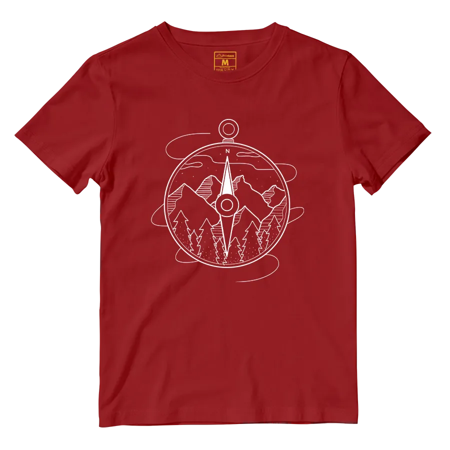 Cotton Shirt: String Compass