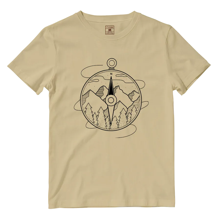 Cotton Shirt: String Compass