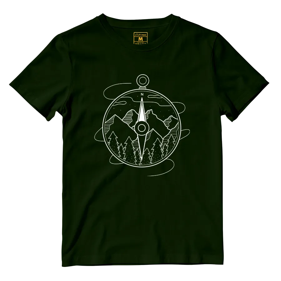 Cotton Shirt: String Compass