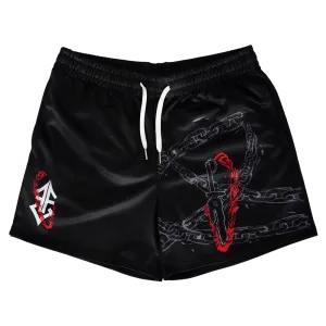 Cursed Chain Shorts - Black