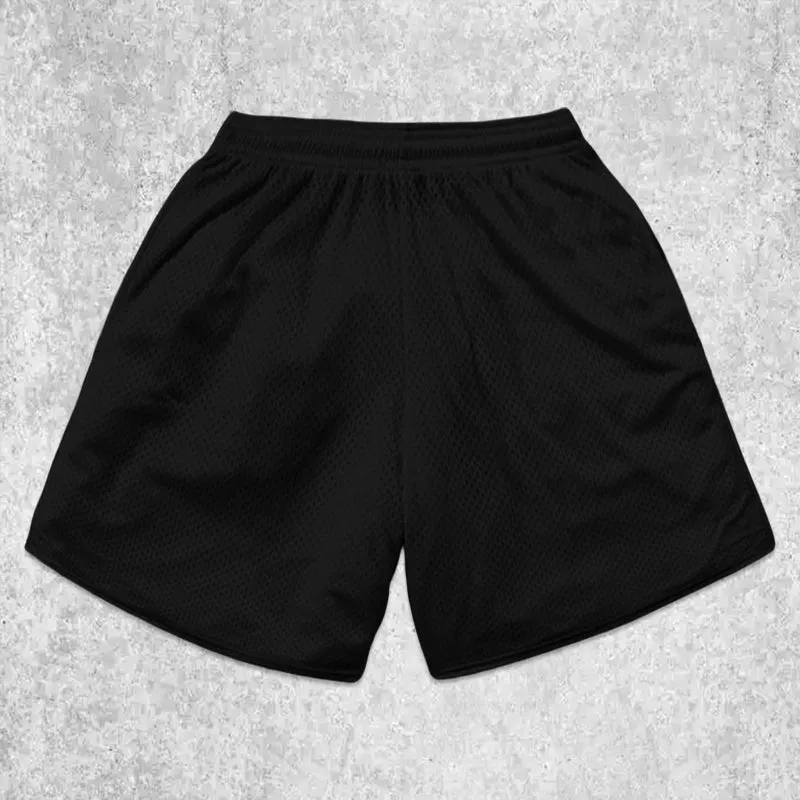 dragon Graphic mesh shorts