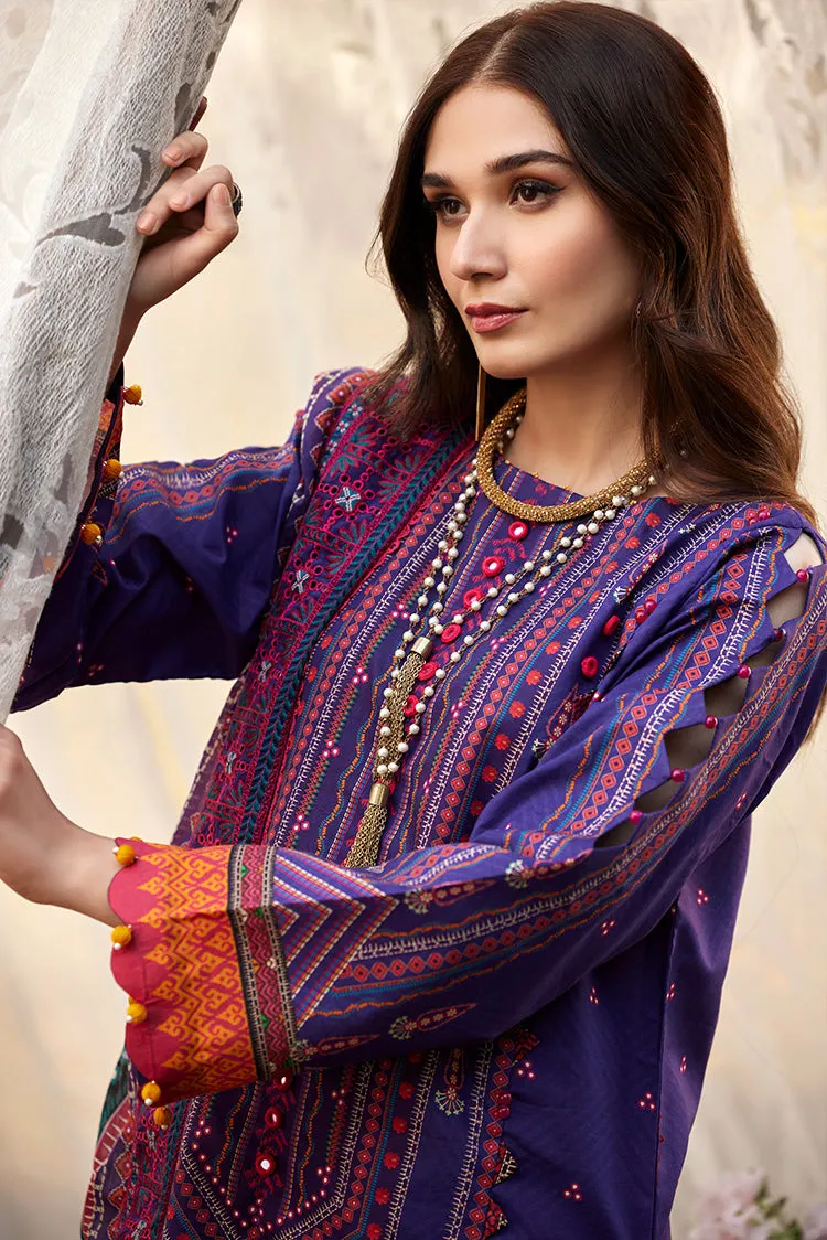 Ellena | Luxury Embroidered Collection | D02