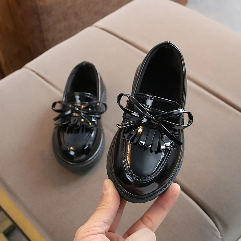 Girl's Flat School Shoes