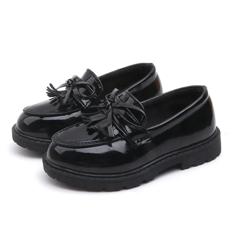 Girl's Flat School Shoes