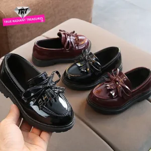 Girl's Flat School Shoes