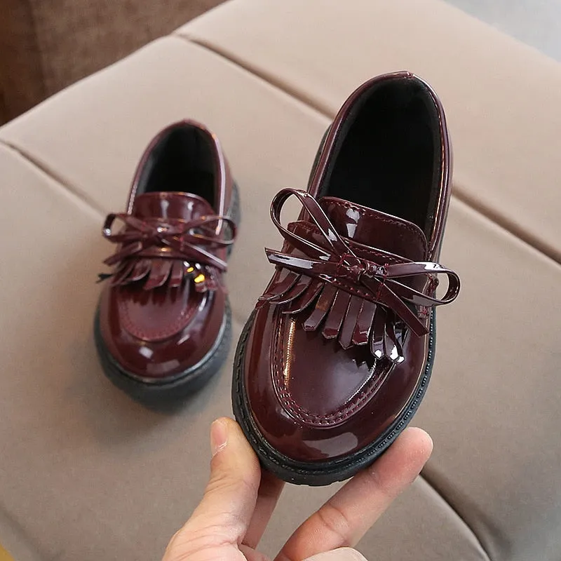 Girl's Flat School Shoes