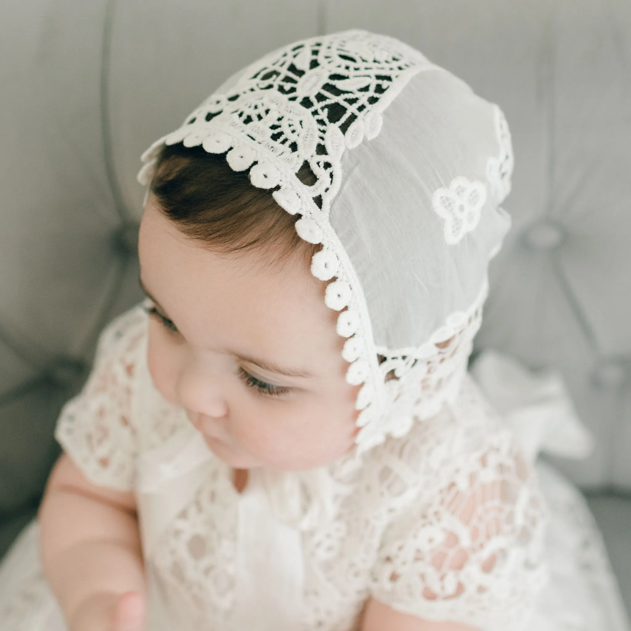 Grace Christening Gown & Bonnet