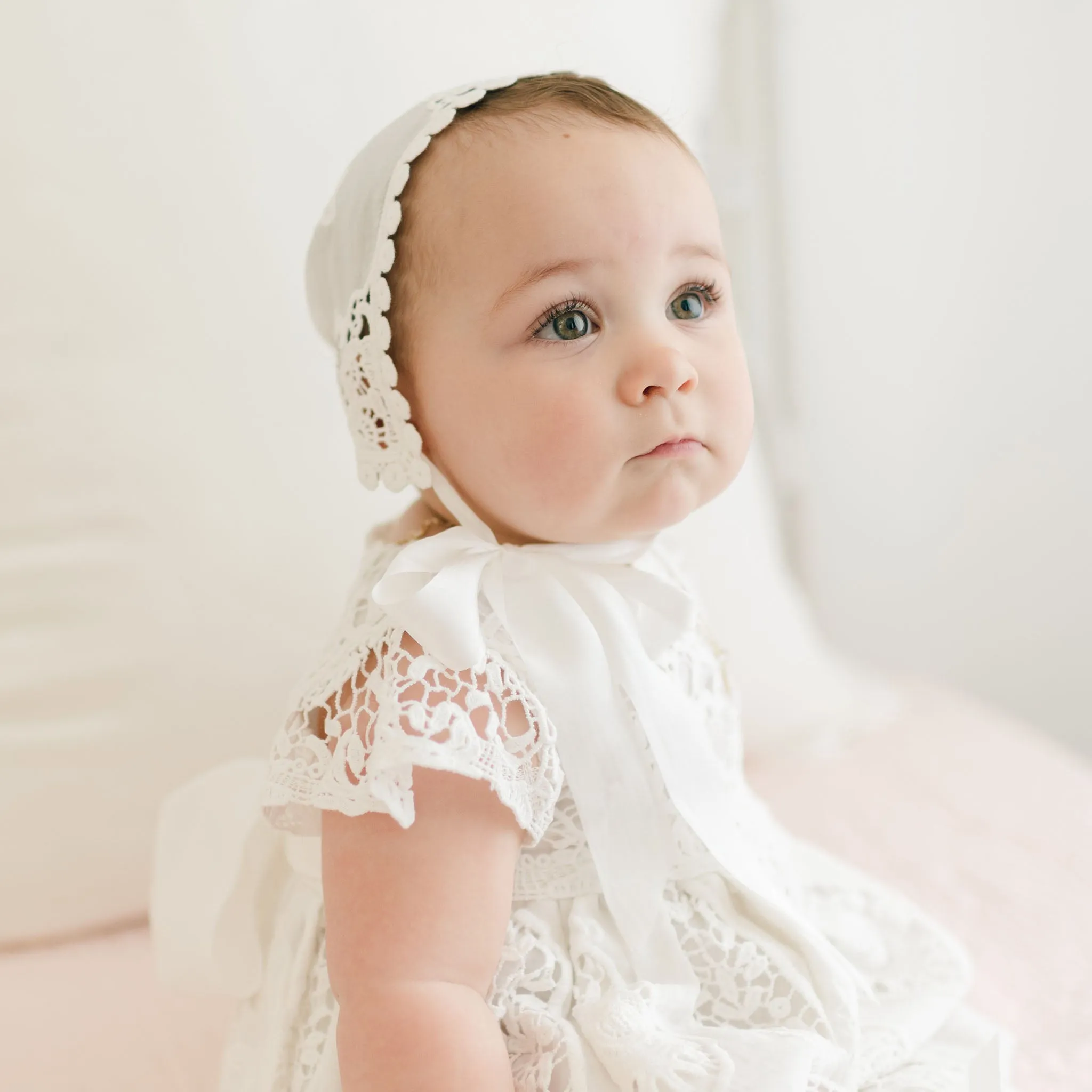 Grace Christening Gown & Bonnet