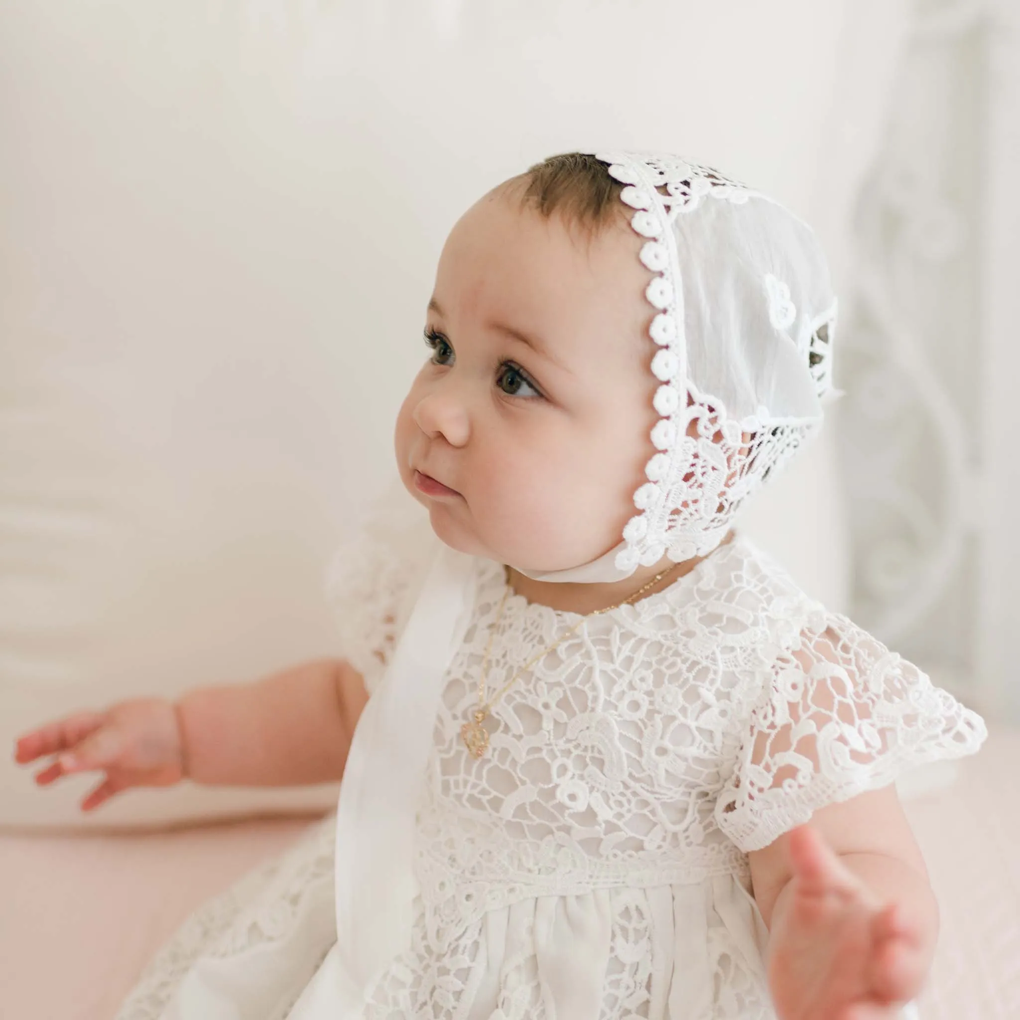 Grace Christening Gown & Bonnet