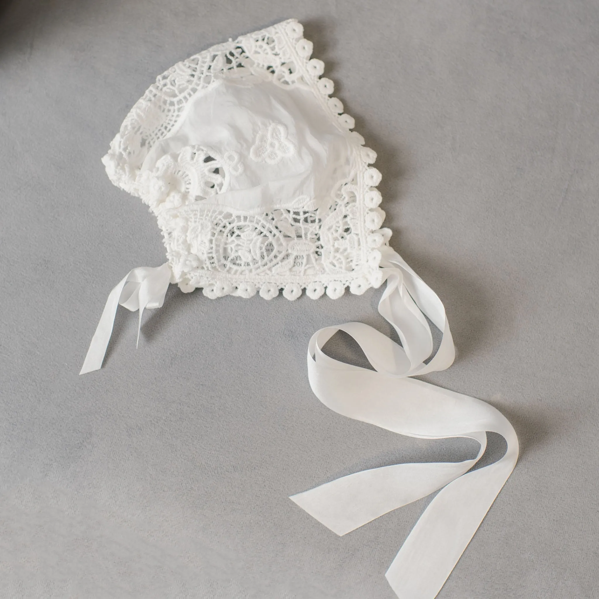 Grace Christening Gown & Bonnet