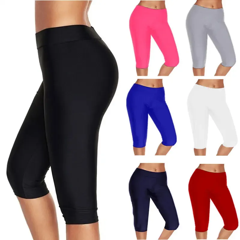 High Waist Push Up Fitness Leggings Crop Wide Waistband