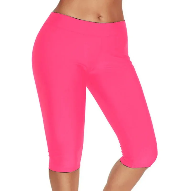 High Waist Push Up Fitness Leggings Crop Wide Waistband