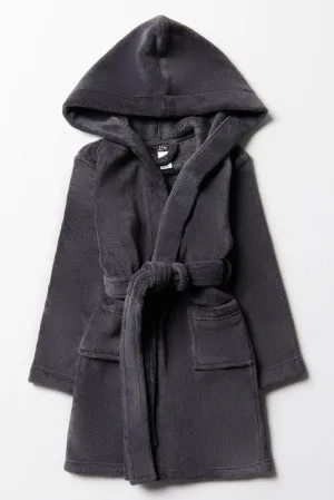 Hooded Gown Dark Grey