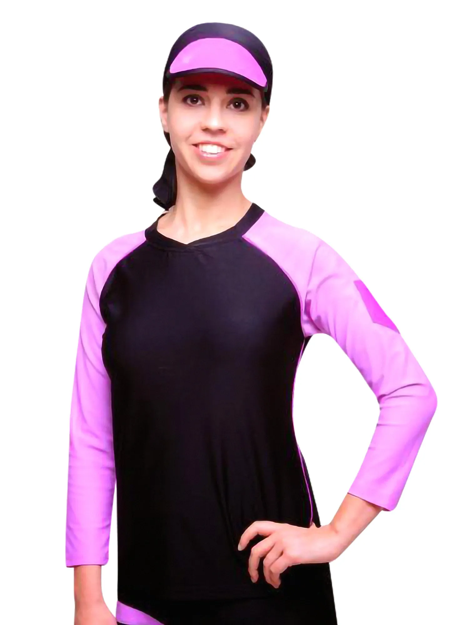 Hydrochic 3/4 Sleeve Pocket Swim Shirt