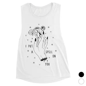 I Put A Spell On You Womens Muscle Shirt