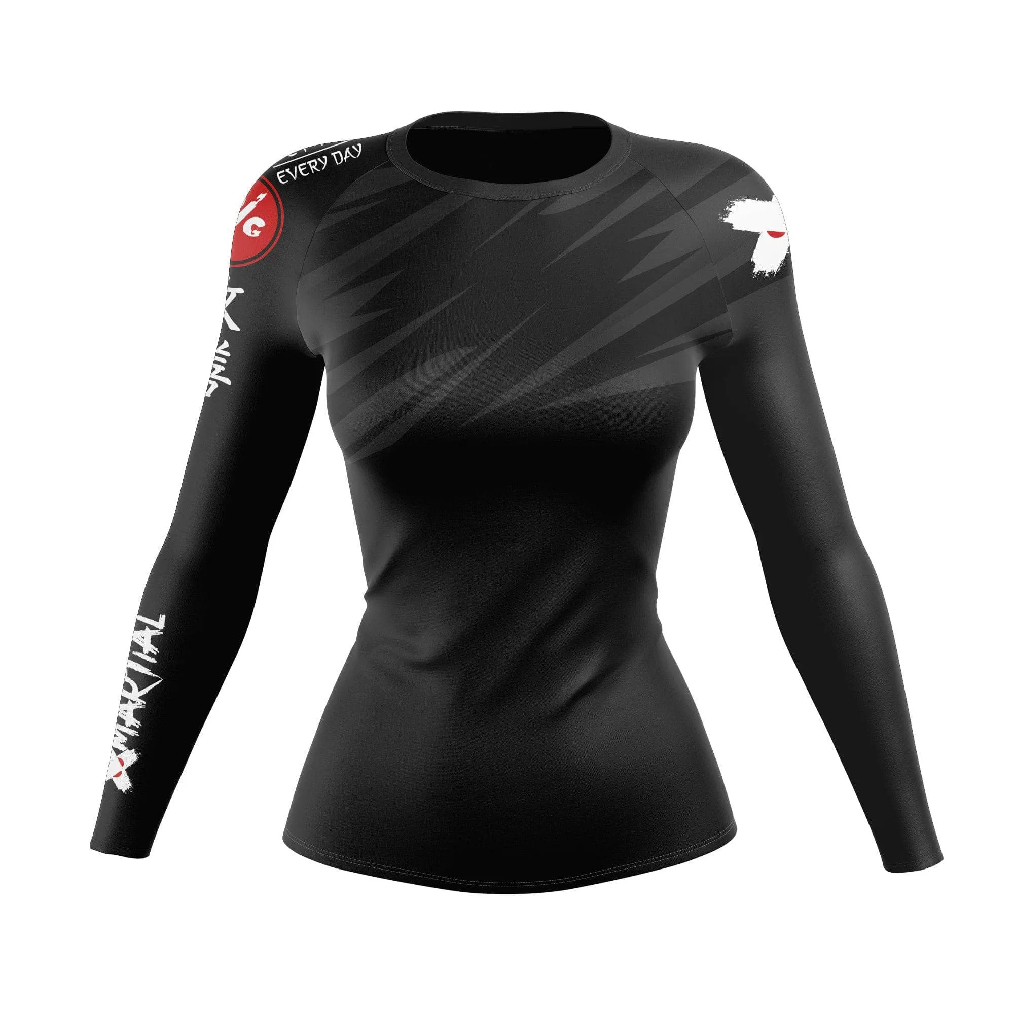 Jiu Jitsu Women's Rank BJJ Rash Guard