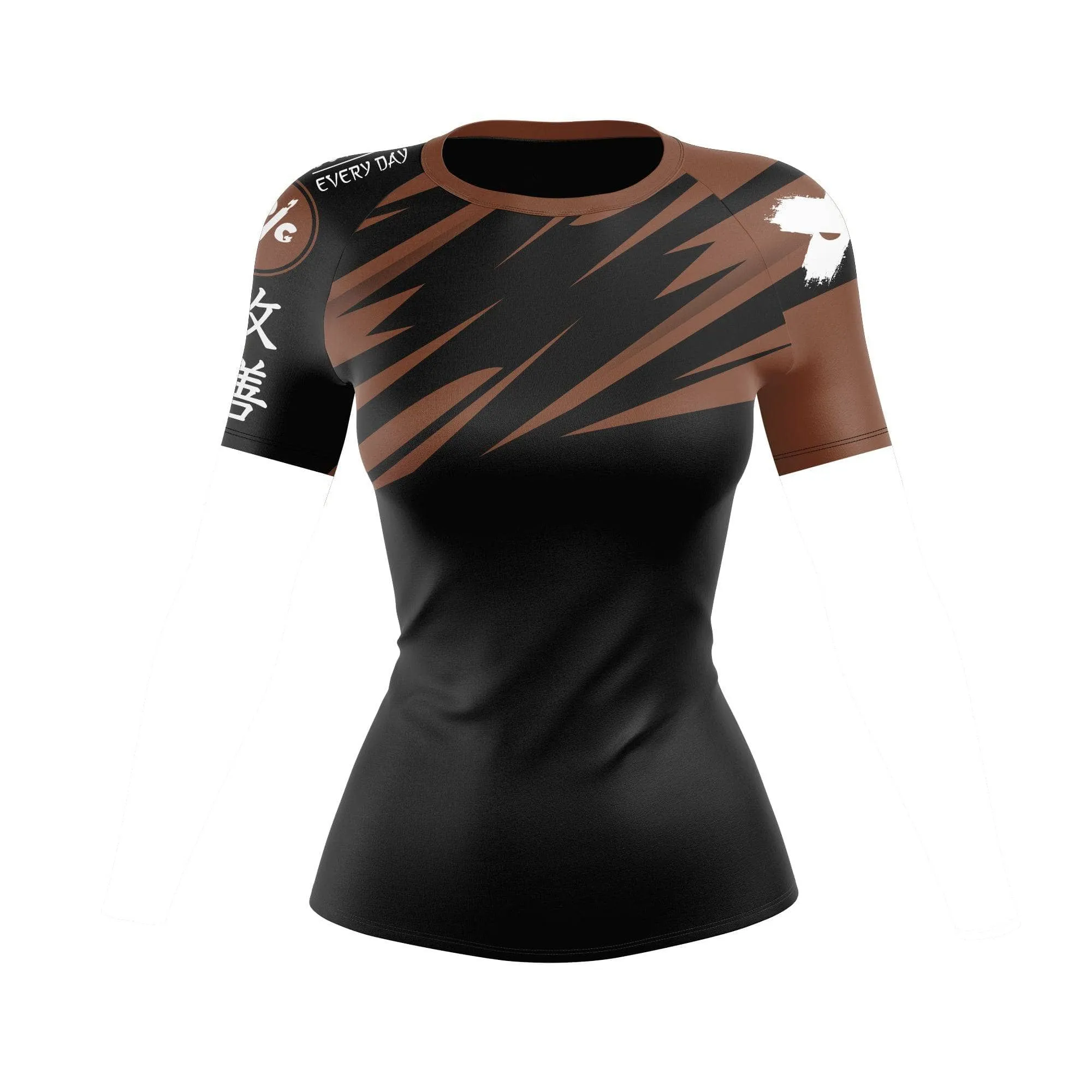Jiu Jitsu Women's Rank BJJ Rash Guard