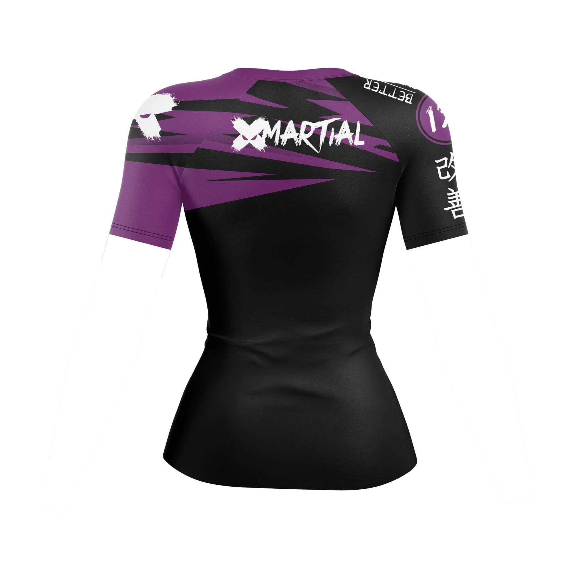 Jiu Jitsu Women's Rank BJJ Rash Guard
