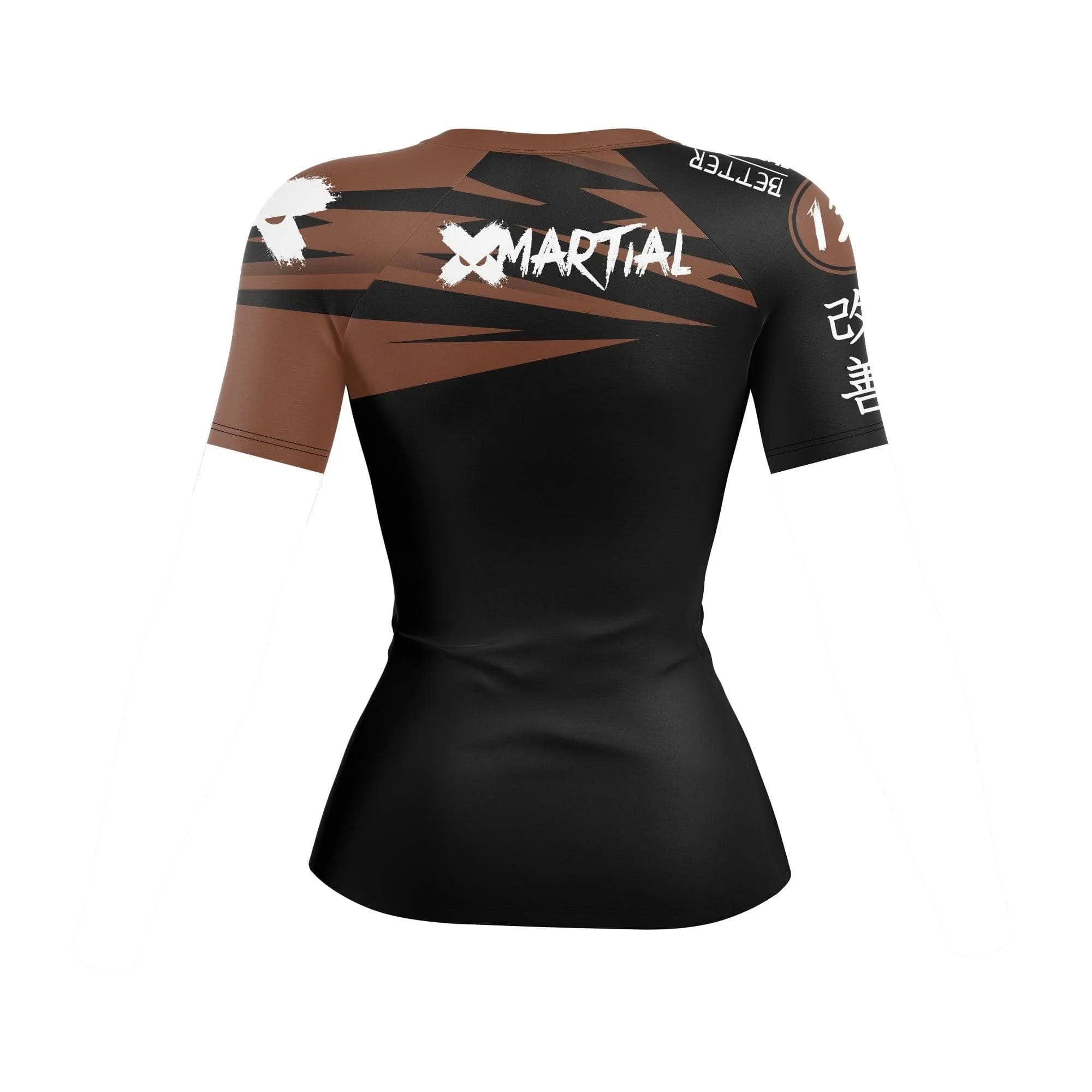 Jiu Jitsu Women's Rank BJJ Rash Guard