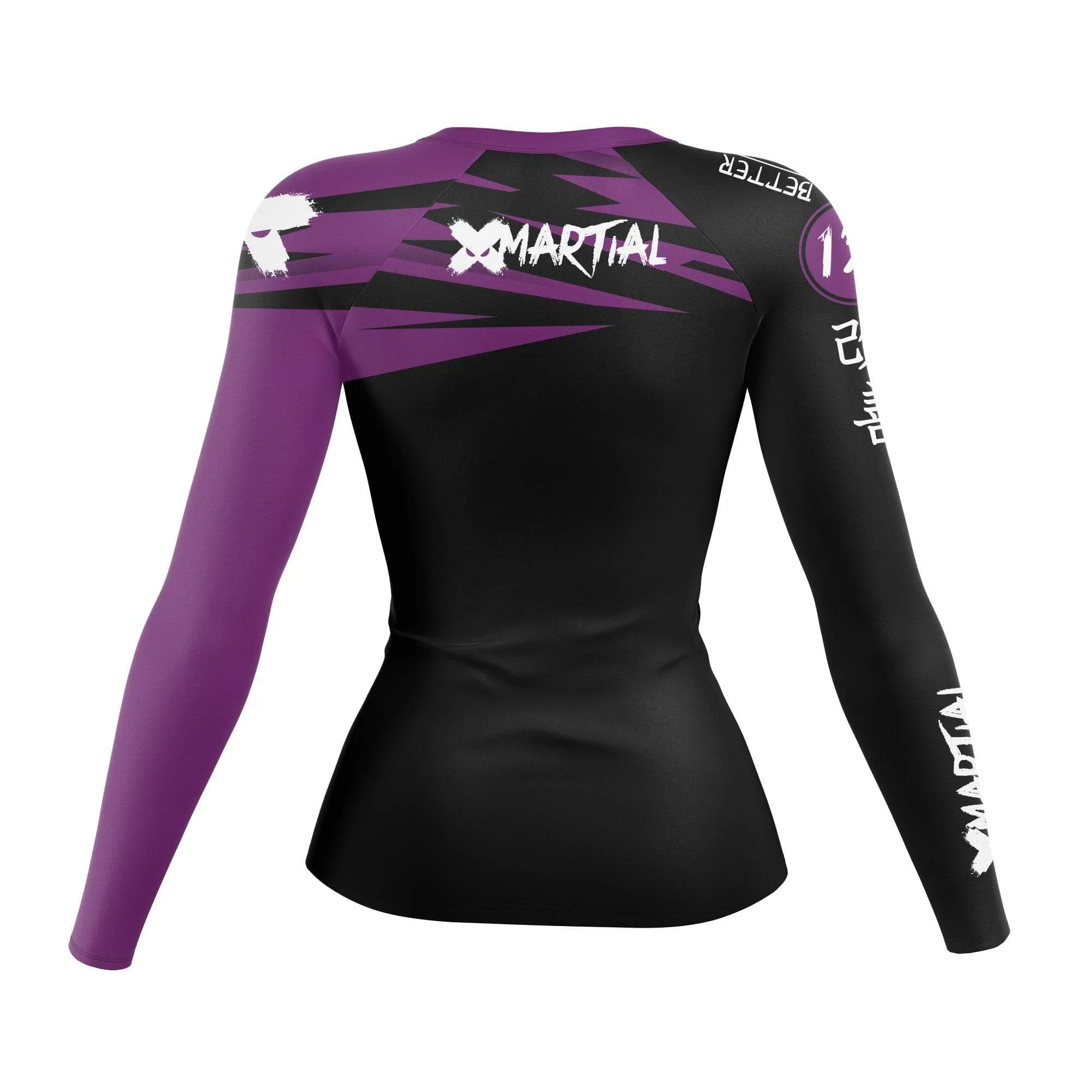 Jiu Jitsu Women's Rank BJJ Rash Guard