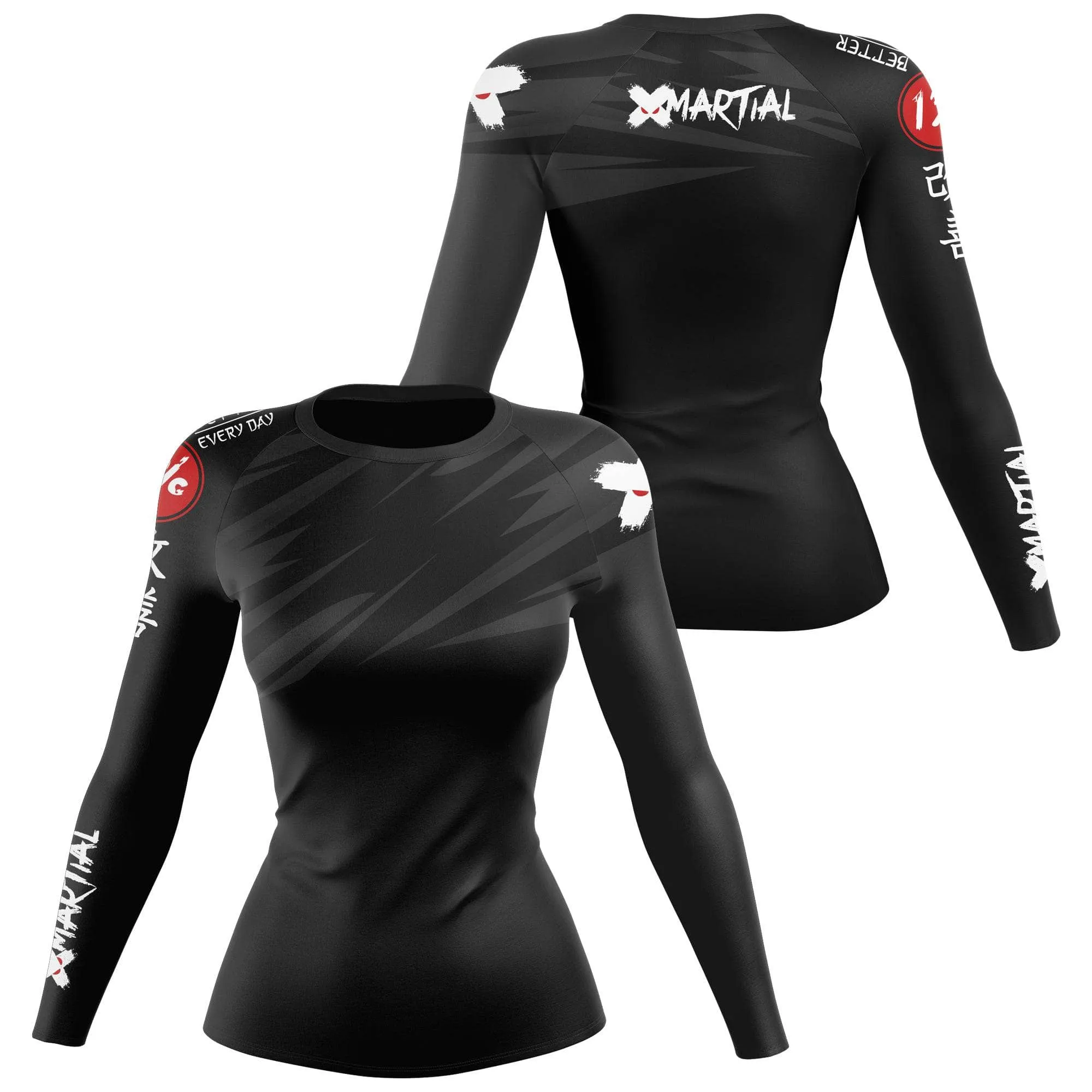 Jiu Jitsu Women's Rank BJJ Rash Guard