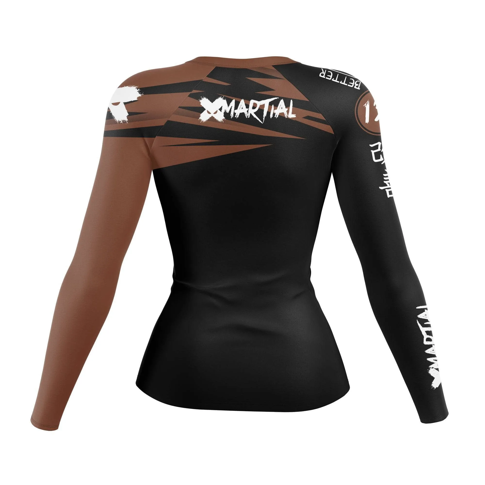 Jiu Jitsu Women's Rank BJJ Rash Guard