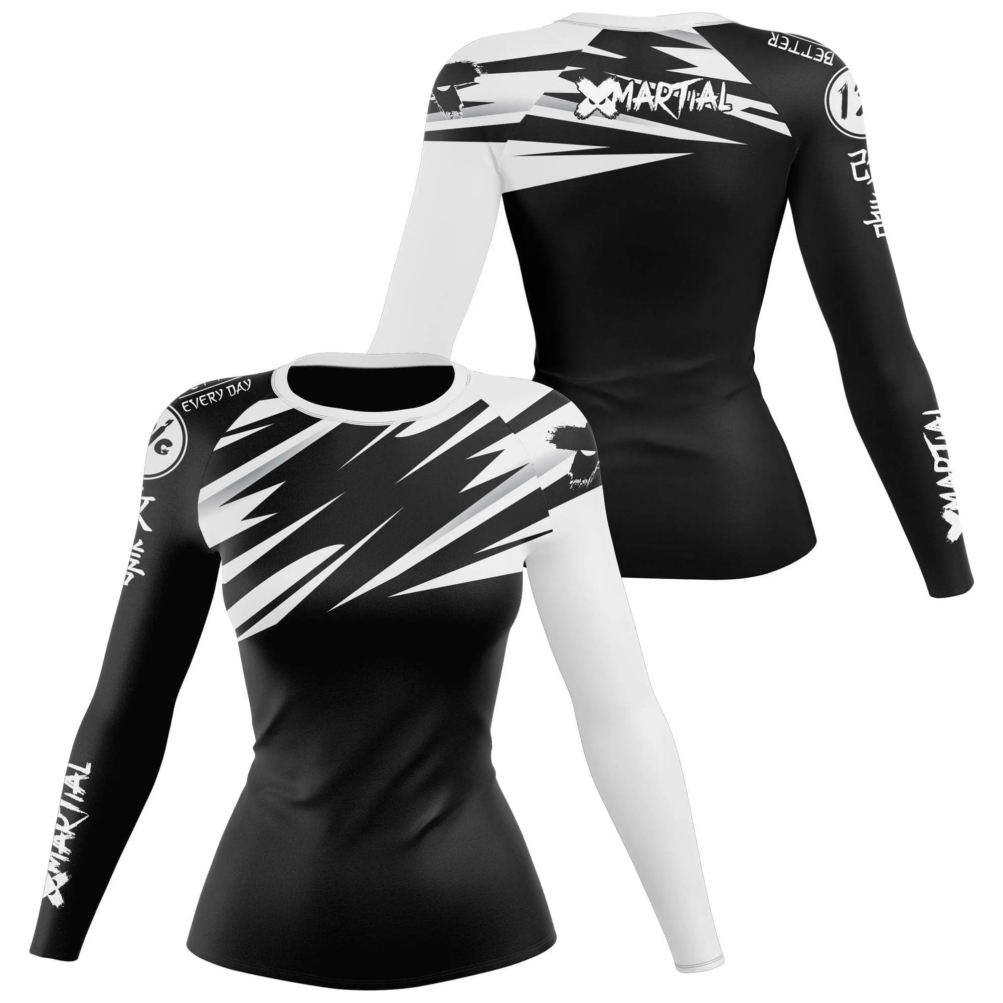 Jiu Jitsu Women's Rank BJJ Rash Guard