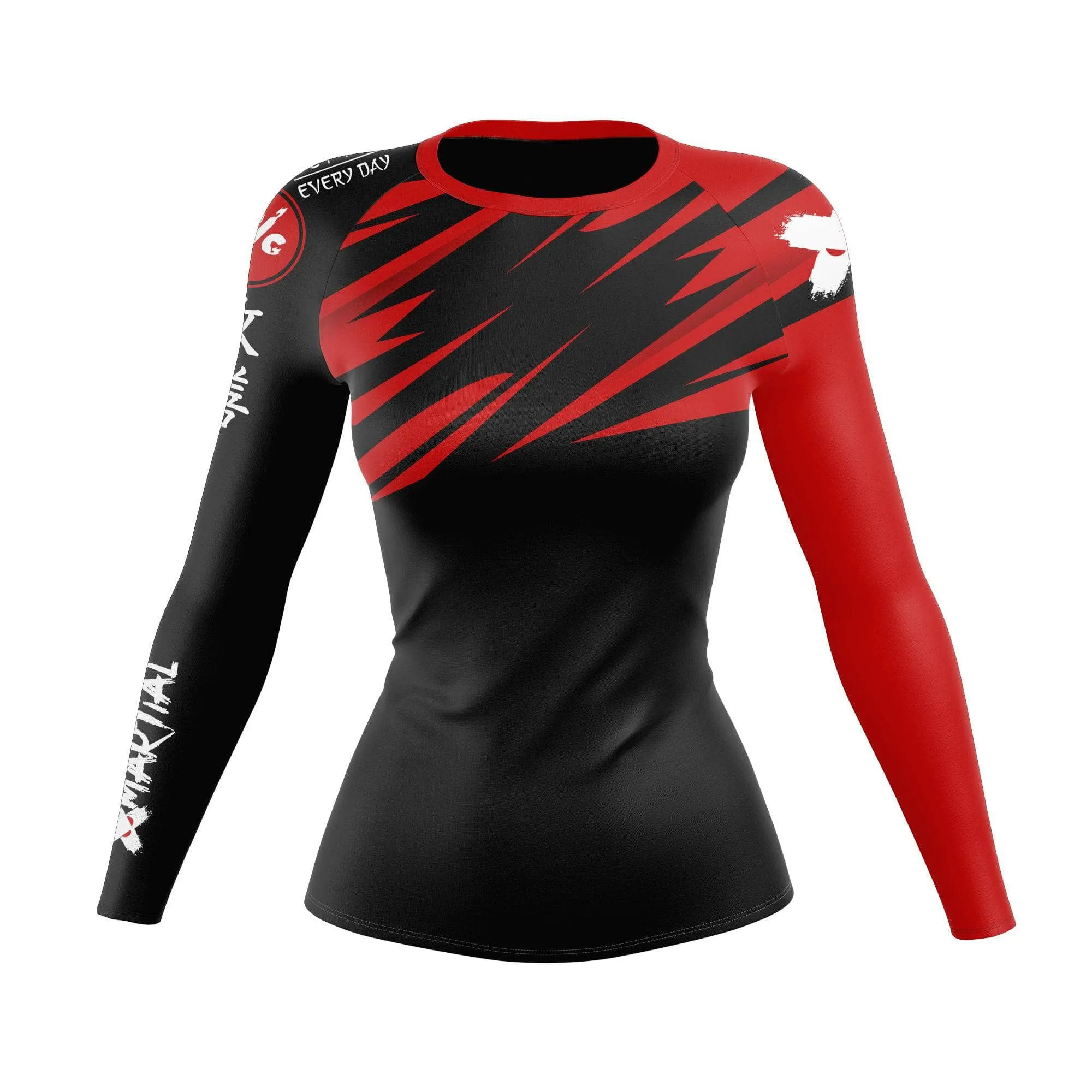 Jiu Jitsu Women's Rank BJJ Rash Guard