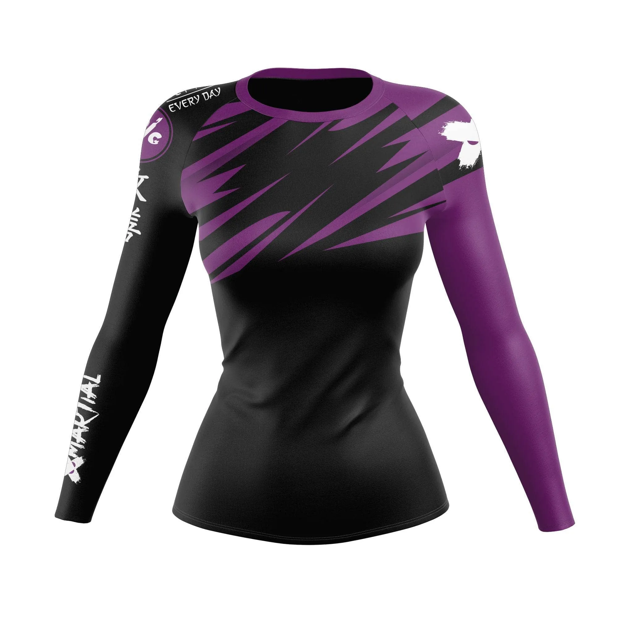 Jiu Jitsu Women's Rank BJJ Rash Guard