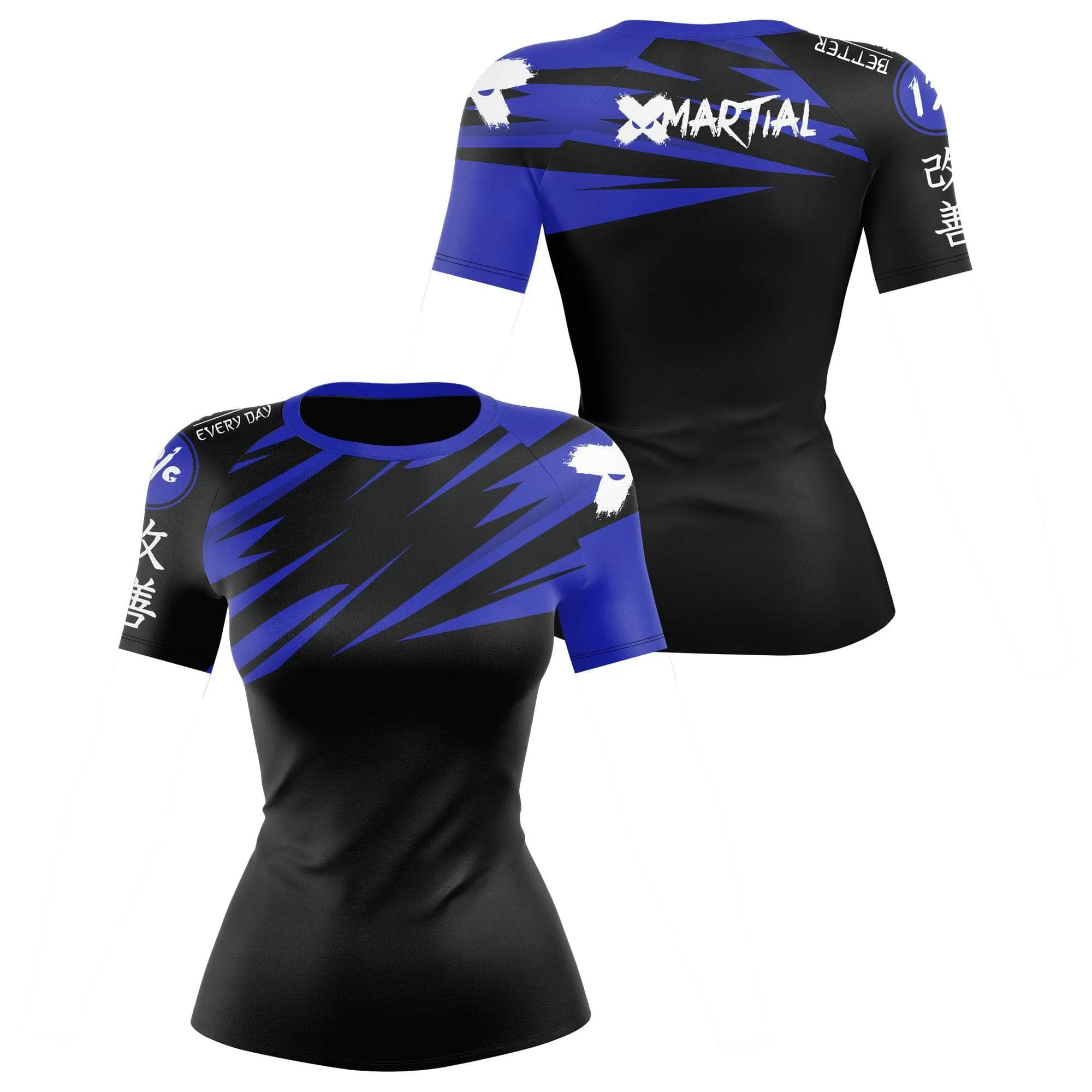Jiu Jitsu Women's Rank BJJ Rash Guard