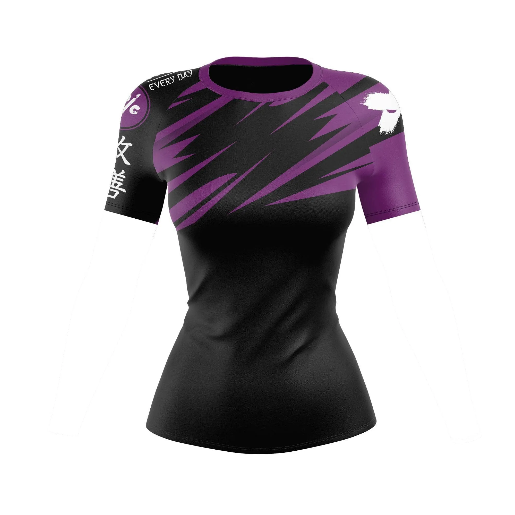 Jiu Jitsu Women's Rank BJJ Rash Guard
