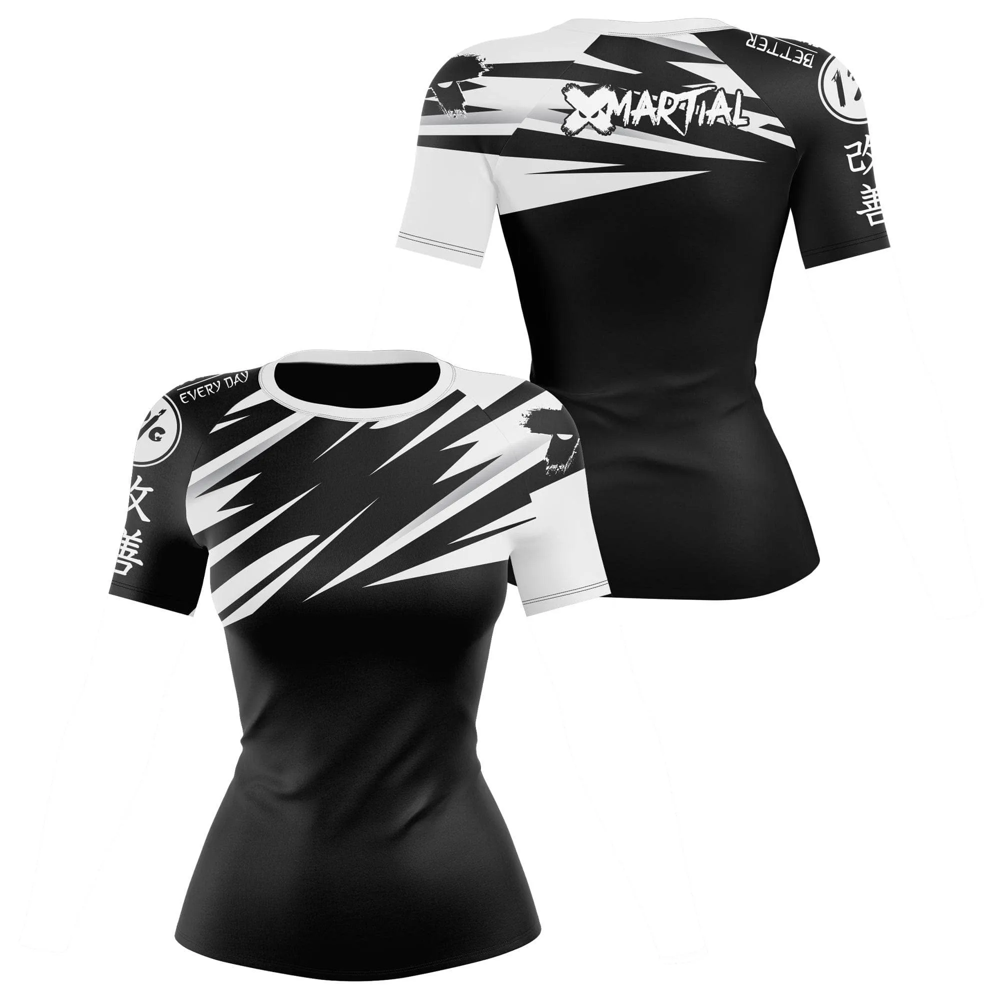 Jiu Jitsu Women's Rank BJJ Rash Guard